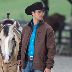 Large Cinch Brown Jacket